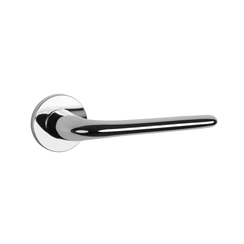 Klamka APRILE AZALIA ROZETA R SLIM 7MM LC - chrom polerowany - obrazek 4