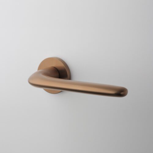 Klamka APRILE AZALIA ROZETA R SLIM 7MM PN PVD - miedziany PVD