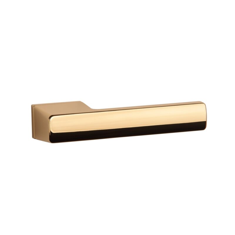 Klamka APRILE BRISA ROZETA RTH SLIM 7MM LG PVD - złoty polerowany PVD