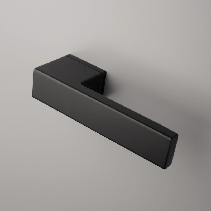 Klamka APRILE CARLINA ROZETA RTH SLIM 7MM BK - czarny matowy - obrazek 2