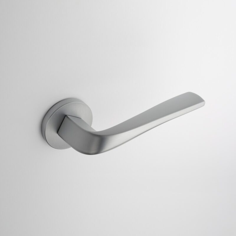 Klamka APRILE DALIA ROZETA R SLIM 7MM SC - chrom satynowy - obrazek 3