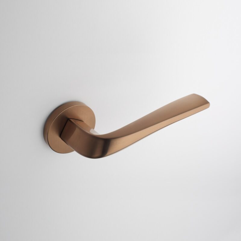 Klamka APRILE DALIA ROZETA R SLIM 7MM PN PVD - miedziany PVD - obrazek 3