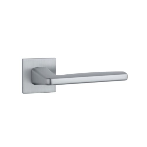 Klamka APRILE ERBA ROZETA Q SLIM 7MM MSC - chrom satynowy