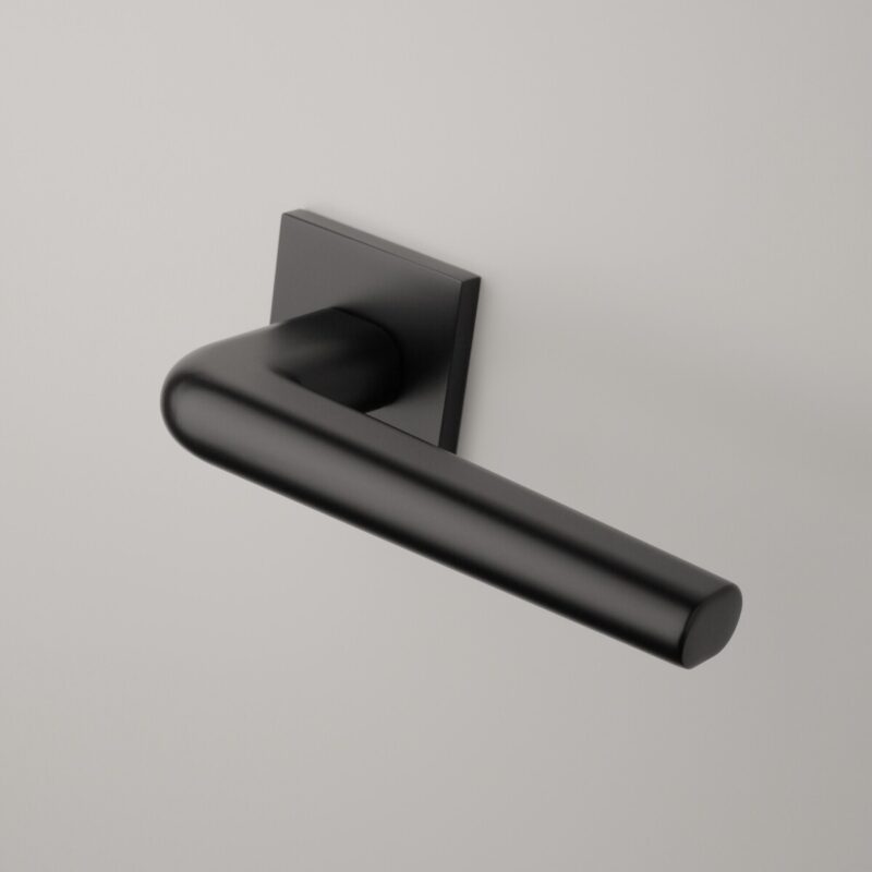 Klamka APRILE FUNKIA ROZETA Q SLIM 7MM BLACK - czarny matowy - obrazek 2