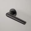 Klamka APRILE FUNKIA ROZETA R SLIM 7MM BLACK - czarny matowy