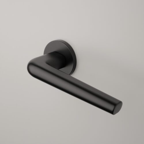 Klamka APRILE FUNKIA ROZETA R SLIM 7MM BLACK - czarny matowy