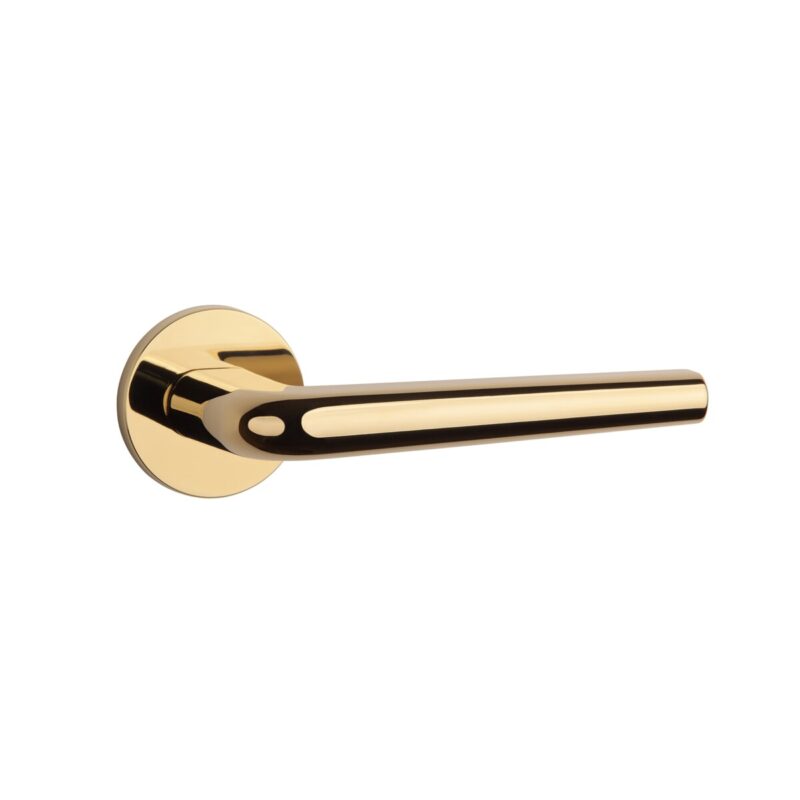 Klamka APRILE FUNKIA ROZETA R SLIM 7MM GOLD PVD - złoty polerowany PVD - obrazek 3
