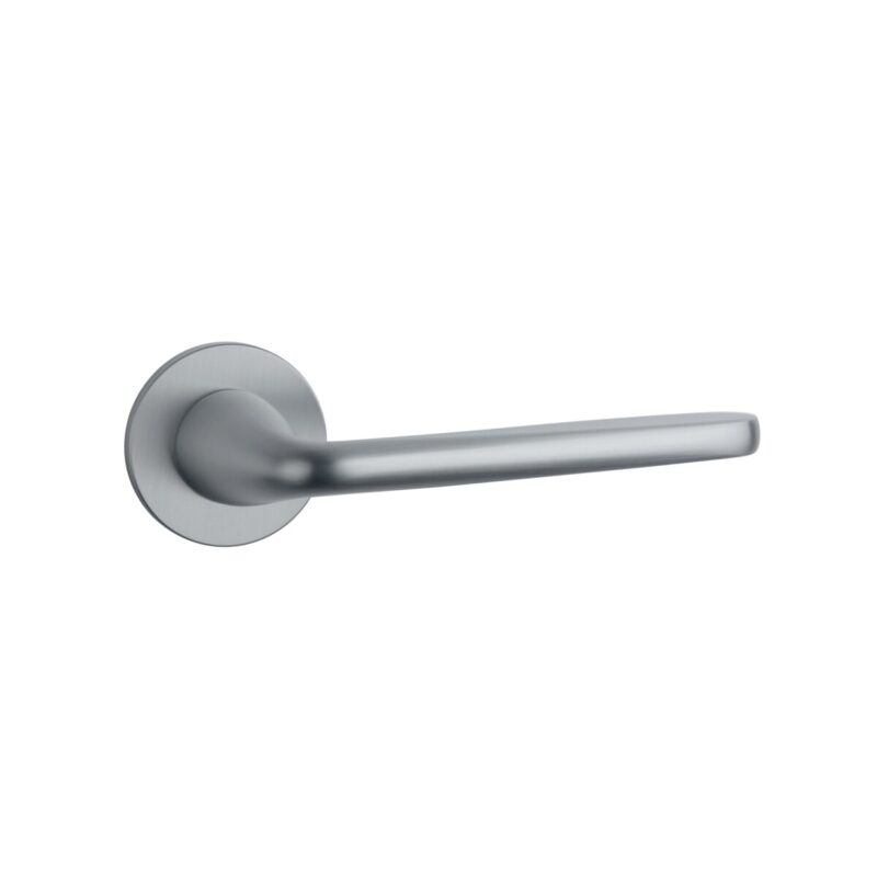Klamka APRILE HIACYNTA ROZETA R SUPER SLIM 5MM SC - chrom satynowy - obrazek 3