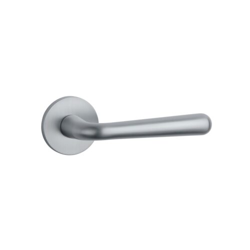 Klamka APRILE IRGA ROZETA R SLIM 7MM MSC - chrom satynowy