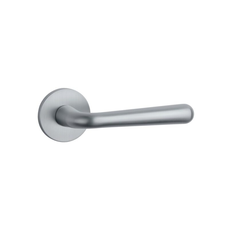 Klamka APRILE IRGA ROZETA R SLIM 7MM MSC - chrom satynowy