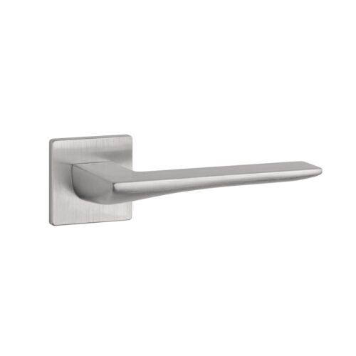 Klamka APRILE IRIS ROZETA Q SUPER SLIM 5MM DSC - chrom szczotkowany