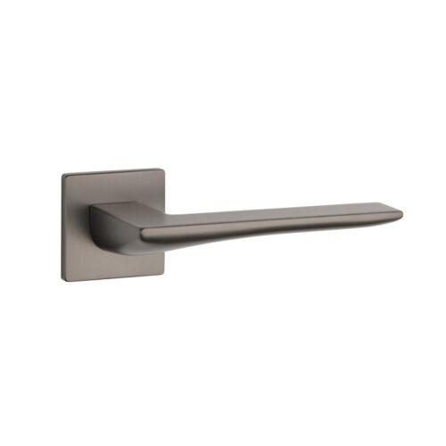 Klamka APRILE IRIS ROZETA Q SUPER SLIM 5MM GYM - grafit