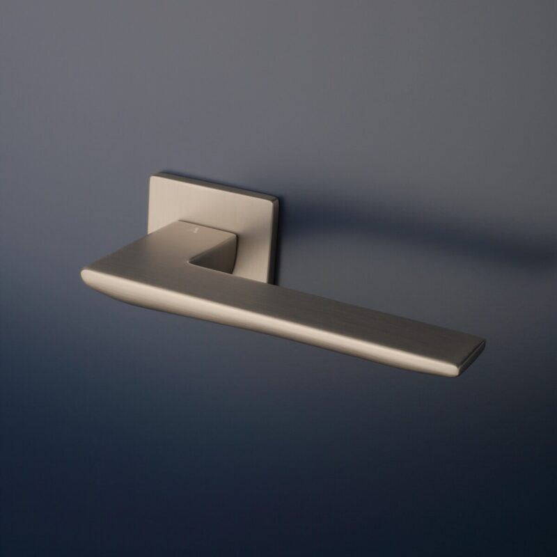 Klamka APRILE IRIS ROZETA Q SUPER SLIM 5MM SNM - nikiel - obrazek 3