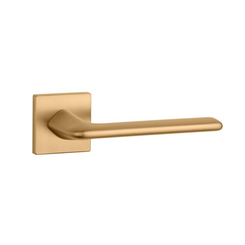 Klamka APRILE LILA ROZETA Q SLIM 7MM KG - złoty matowy