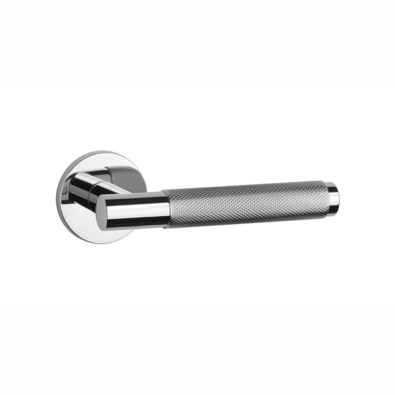 Klamka APRILE MOLINIA ROZETA R SLIM 7MM CP - chrom polerowany