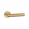 Klamka APRILE MOLINIA ROZETA R SLIM 7MM GOLD SATIN - złoty matowy