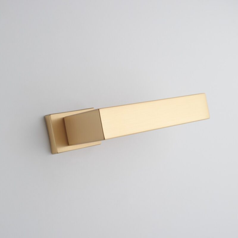 Klamka APRILE PINA ROZETA RT SLIM 7MM KG - złoty matowy - obrazek 2