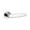 Klamka APRILE ROSA ROZETA R SLIM 7MM LC - chrom polerowany