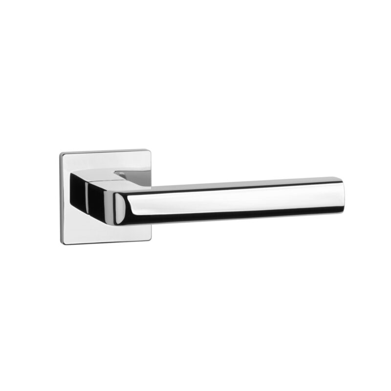 Klamka APRILE SALICE ROZETA Q SUPER SLIM 5MM LC - chrom polerowany