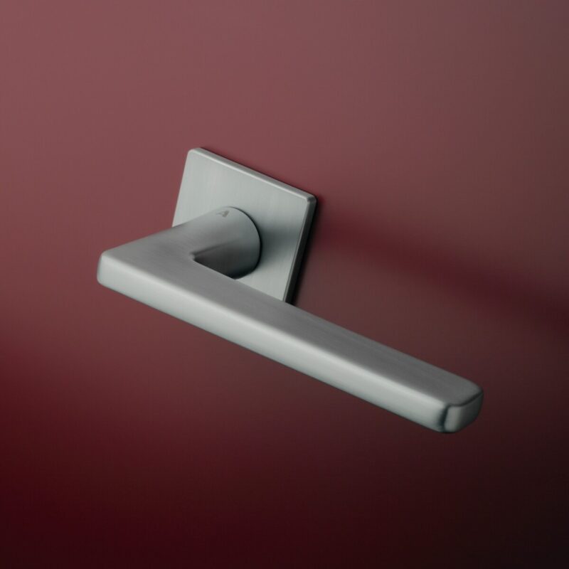 Klamka APRILE SETIA ROZETA Q SUPER SLIM 5MM SC - chrom satynowy - obrazek 3