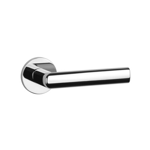 Klamka APRILE SILENA ROZETA R SLIM 7MM CP - chrom polerowany