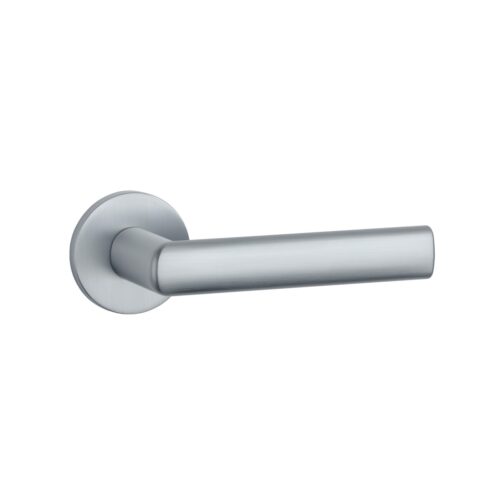 Klamka APRILE SILENA ROZETA R SLIM 7MM MSC - chrom satynowy