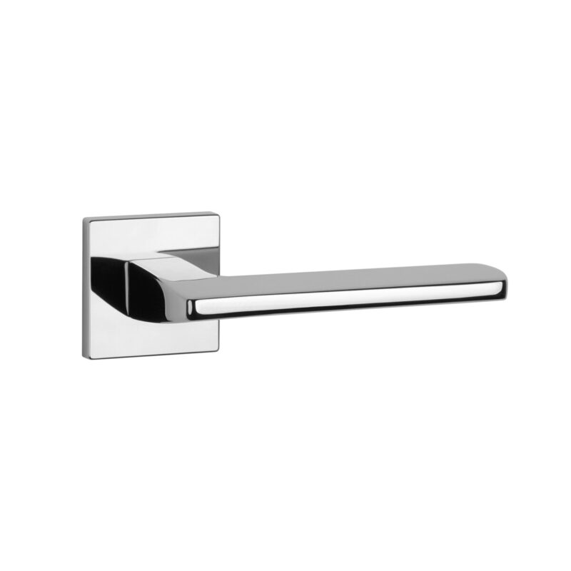 Klamka APRILE YUKA ROZETA Q SLIM 7MM LC - chrom polerowany
