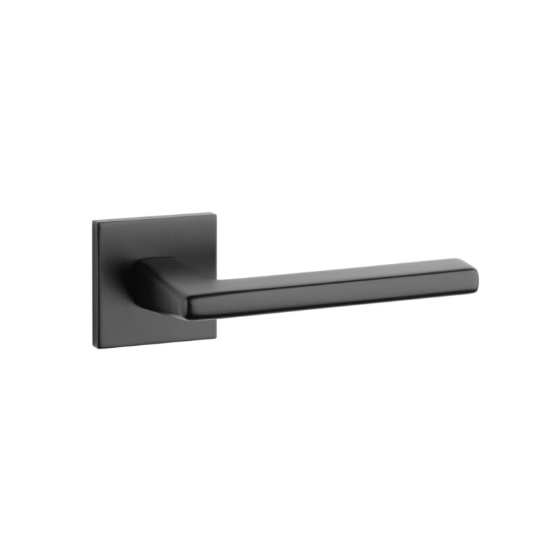 Klamka STILE ARTA ROZETA Q SLIM 7MM BLACK - czarny matowy