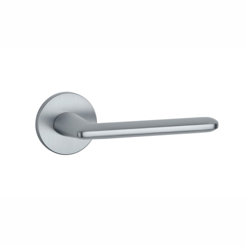 Klamka STILE AVA ROZETA R SLIM 7MM PSC - chrom satynowy