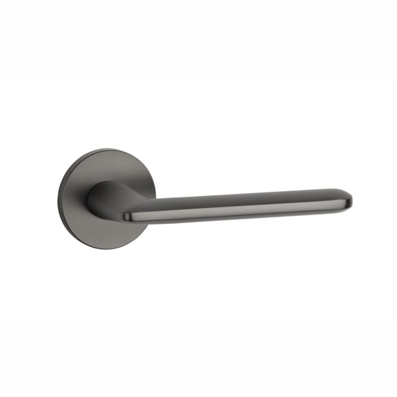 Klamka STILE AVA ROZETA R SLIM 7MM MSB - tytan