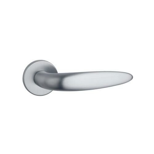 Klamka STILE ODA ROZETA R SLIM 7MM SC - chrom satynowy