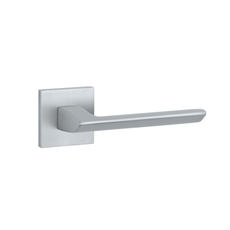 Klamka STILE OGA ROZETA Q SLIM 7MM PSC - chrom satynowy