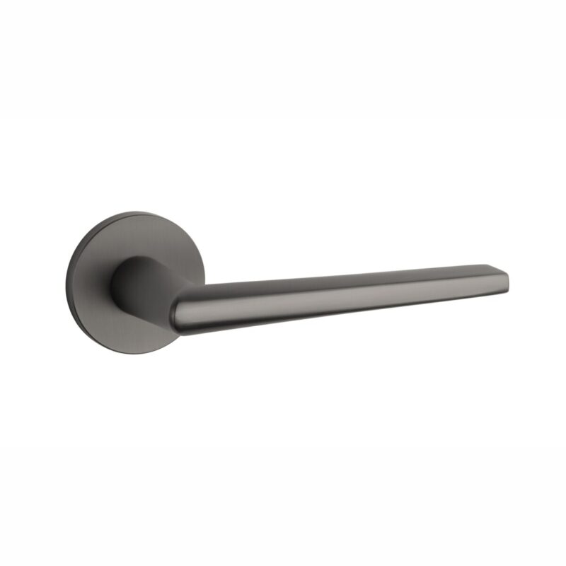 Klamka STILE SALTA ROZETA R SLIM 7MM MSB - tytan